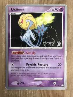 Pokemon TCG Uxie World Championship 2009 Singles 43/146 DAMAGED - Image 1