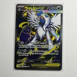 Mega Absol ex Full Art Ultra Rare 161/132 Pokemon Mega Evolution English - Image 1