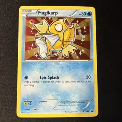 Pokemon Magikarp XY143 Holo 2016 Black Star Promo NM- - Image 1