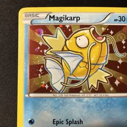 Pokemon Magikarp XY143 Holo 2016 Black Star Promo NM- - Image 2