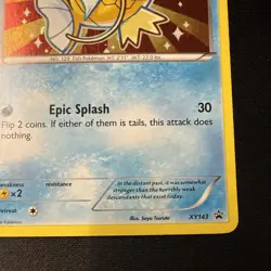 Pokemon Magikarp XY143 Holo 2016 Black Star Promo NM- - Image 4