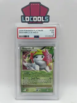 PSA 5 Ex Pokemon Shaymin LV. X 126/127 2009 Platinum Holo - Image 1