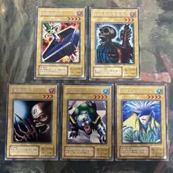 Yu-Gi-Oh 5 Set B1 Aqua Madoor Turtle Tiger Dark King of the Abyss Japane fym0-a9 - Image 1