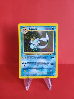 Pokemon Karte/card - Aquana Vaporeon 12/64 - Jungle Set Holo Swirl - Near Mint - Image 1