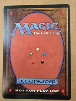 MTG Magic The Gathering MP BLACK LOTUS Oversize 6X9 Card - Image 2