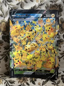 NM Pikachu V-UNION Jumbo Cards Holo - Image 1