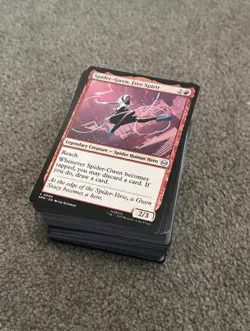 100+ Spider-Man - Magic: The Gathering Cards Built Lot Marvel Mtg Unused - Image 1
