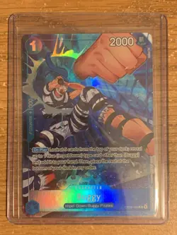 Buggy OP02-058 Alt Art Paramount War One Piece Card Game - Image 3