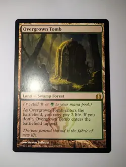 Magic the Gathering Overgrown Tomb Return to Ravnica Regular NM Card - Image 1