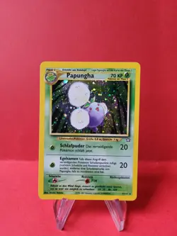 Pokemon Karte/card - Jumpluff Papungha 7/111 Holo Neo GENESIS Swirl - Near Mint - Image 1