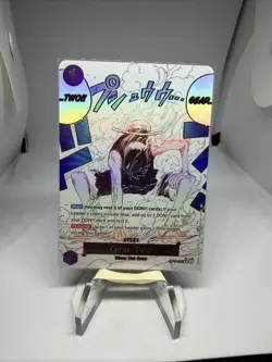 Gear Two Alt Art OP11-080 R A Fist of Divine Speed One Piece card game ENGLISH - Image 1