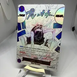 Gear Two Alt Art OP11-080 R A Fist of Divine Speed One Piece card game ENGLISH - Image 3