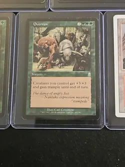 MTG Card Lot Ball LIGHTNING Beatdown Squirrel Wrangler Biorhythm MP - Image 3