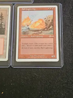 MTG Card Lot Ball LIGHTNING Beatdown Squirrel Wrangler Biorhythm MP - Image 5