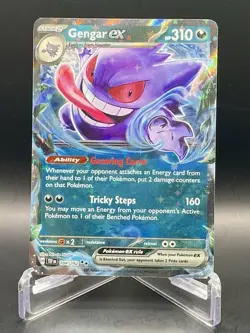 Gengar ex 104/162 Temporal Forces Double Rare Holo Card Pokemon TCG NM/M - Image 1