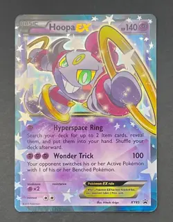 Pokemon Card Hoopa EX XY85 Black Star Promo - Near Mint - Image 1