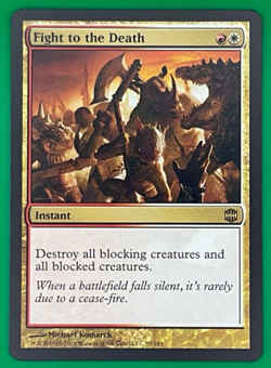 MTG - Fight to the Death - Alara Reborn - NM - Unplayed Condition - MAGIC CARD - Image 1