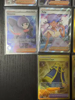 Pokemon TCG Paradox Rift Trainer Full Art, Hyper Rare | 14 Card Lot NM | Lot #9 - Image 4