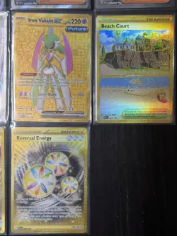 Pokemon TCG Paradox Rift Trainer Full Art, Hyper Rare | 14 Card Lot NM | Lot #9 - Image 5