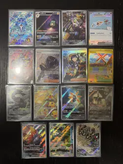 Pokemon TCG Obsidian Flames/Paradox Rift IR, SIR | 15 Card Lot NM | Lot #11 - Image 1