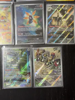 Pokemon TCG Obsidian Flames/Paradox Rift IR, SIR | 15 Card Lot NM | Lot #11 - Image 5