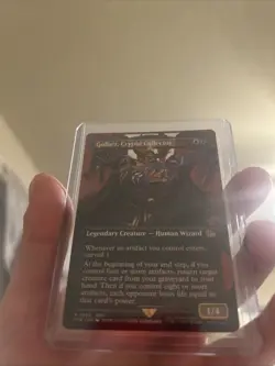Golbez, Crystal Collector - Final Fantasy MTG - Borderless Foil - Image 1
