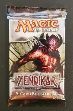 Magic: The Gathering MTG Zendikar Booster Pack X 1 NEW/FACTORY SEALED - Image 1