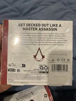 Magic the Gathering: Universes Beyond Assassin's Creed Collector Booster Box x1 - Image 3