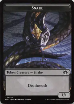 Snake // Energy Reserve Double-Sided Token T Modern Horizons 3 20 // 36 - LP - Image 1