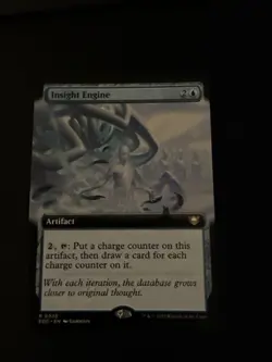 Insight Engine (Extended Art) Commander: Edge of Eternities Regular - Image 1