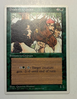 1 BANNED MTG | Pradesh G | Fourth Edition | 1995 | Magic The Gathering |NM - Image 1