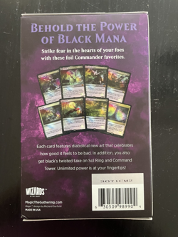 Magic the Gathering Premium Commander Collection Black Factory Sealed - Image 2