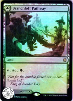 MTG Branchloft Pathway (258) | NM Foil | Zendikar Rising {ZNR} - Image 1