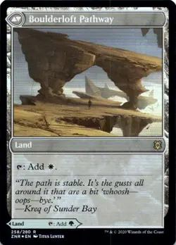 MTG Branchloft Pathway (258) | NM Foil | Zendikar Rising {ZNR} - Image 3