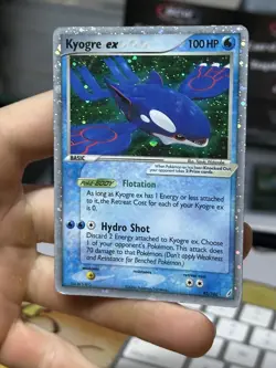 Kyogre ex 95/100 EX Crystal Guardians 2006 Holo Rare Pokemon Card TCG - Image 4