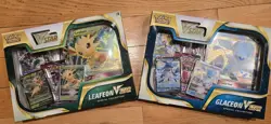 Pokemon Leafeon & Glaceon VStar Special Collection Lot of 2 *Evolving Skies* - Image 1