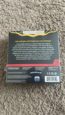 Pokemon TCG Scarlet & Violet Paldean Fates Booster Bundle Sealed - Image 2