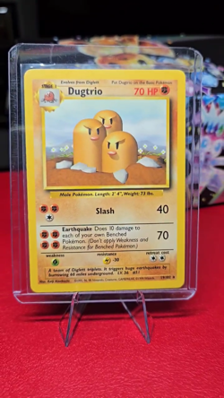 Dugtrio #19 | Pokemon Base Set | Ungraded | Lightly Played - Image 2