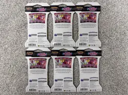 Pokemon TCG: Sword & Shield Fusion Strike Lot of 6 Sleeved Booster Packs - Image 2