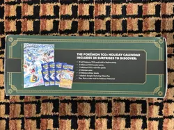 Pokemon - The Pokemon TCG: Holiday Calendar Advent Box 2024 New Factory Sealed - Image 2
