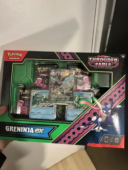 Pokemon Shrouded Fable Greninja EX Special Illustration Collection Box SEALED - Image 1