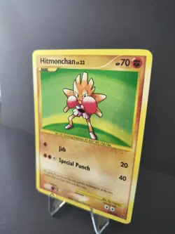 Hitmonchan 129/127 Platinum Secret Rare Holo Pokemon TCG NM - Image 2