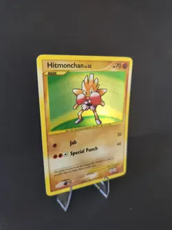 Hitmonchan 129/127 Platinum Secret Rare Holo Pokemon TCG NM - Image 3