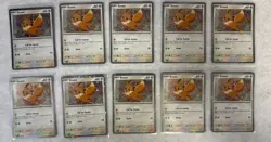 Pokemon Eevee SVP 200 Black Star Cosmos Holo Promo Destined Rivals - Pack Of 10 - Image 1