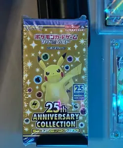 25th ANNIVERSARY COLLECTION Pokemon s8a Japanese Booster Box, US SELLER - Image 1