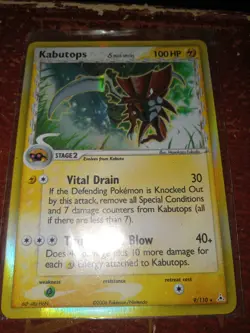 Kabutops Delta Species Holo Pokemon 2006 EX Holon Phantoms 9/110 LP - Image 1