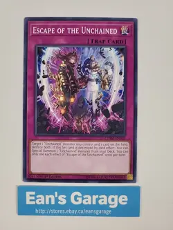 YuGiOh! Escape of the Unchained 1st Edition CHIM-EN069 Chaos Impact Common - MN - Image 1