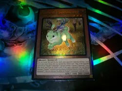 Danger!U JackalopeU 1st Edition Prismatic Ultimate Rare RA01-EN013 Yu-Gi-Oh! - Image 1