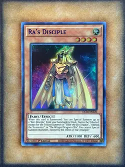 Yugioh Ra’s Disciple DLCS-EN026 Ultra Rare 1st Ed BLUE NM - Image 1