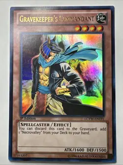 Gravekeeper’s Commandant - LP - LCYW-EN191 - Ultra Rare - 1st Edition - Image 1